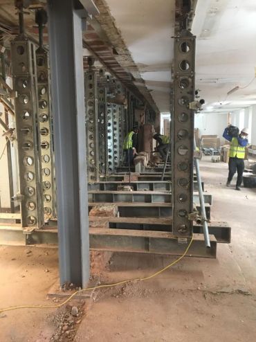 Wall removal load bearing