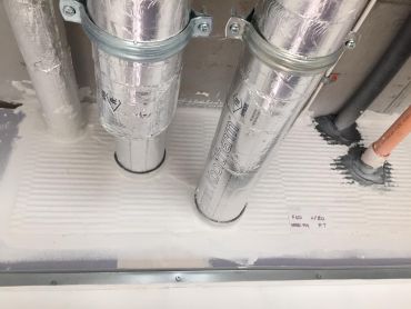 Brunel St Example of Fire Stopping